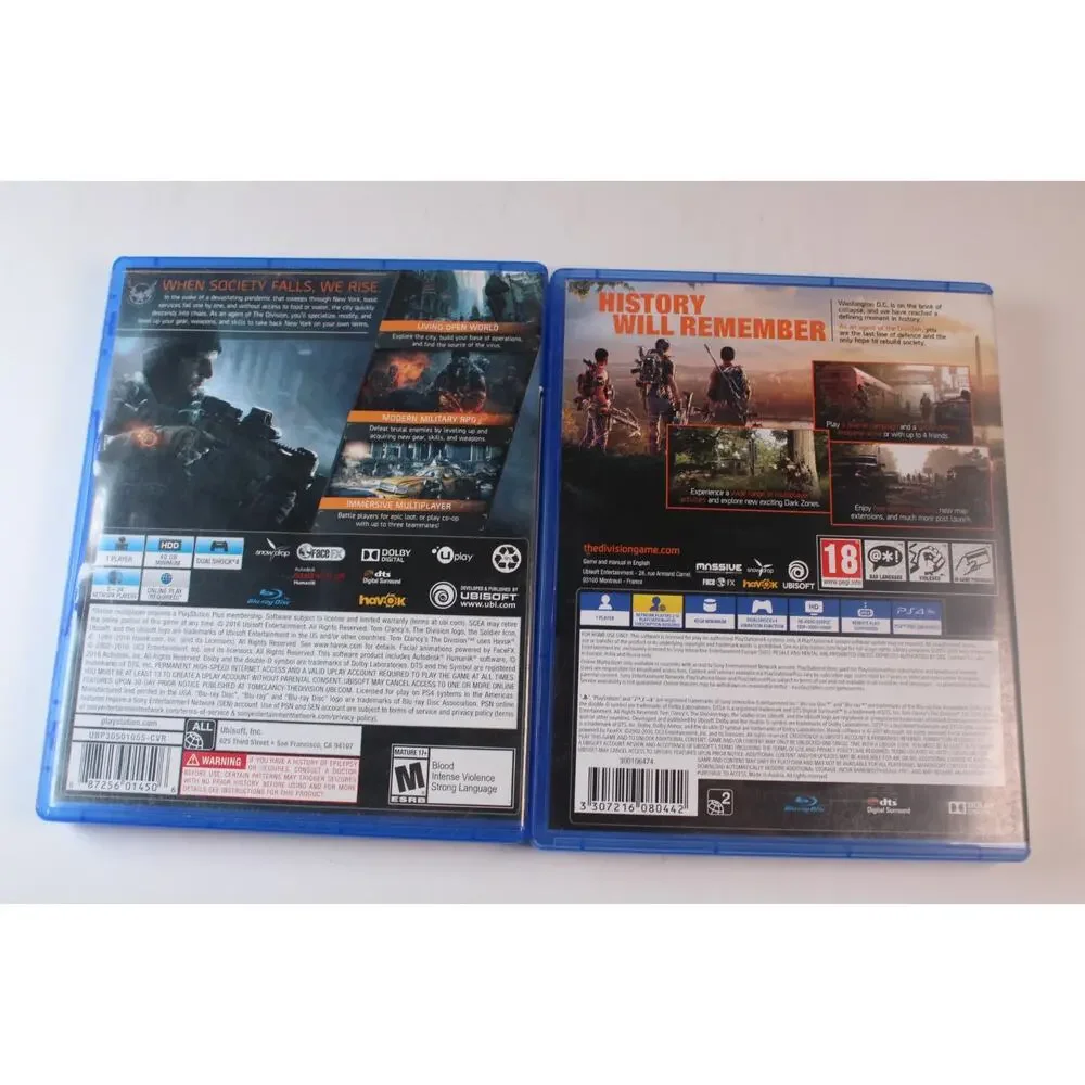Sony listing information